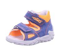 Superfit Baby Jungen Flow Sandalen, (Blau/Orange 81), 20 EU
