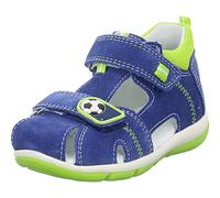 Superfit Baby Jungen Freddy Sandalen (20 EU, Blau (Blau/Hellgrün 80))