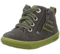 Superfit Baby Jungen Moppy Lauflernschuh, Braun HELLGRÜN 3000, 22 EU