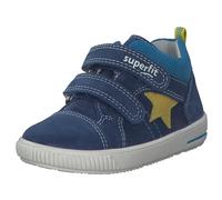 Superfit Baby Jungen Moppy Lauflernschuhe, BLAU/GELB, 25 EU