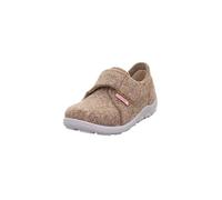 Superfit Hausschuh Happy Beige/Grau (mittel) Junge/Mädchen Gr. 22
