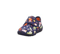 Superfit Baby-Jungen Spotty Hausschuh, BLAU/Mehrfarbig 8070, 18 EU