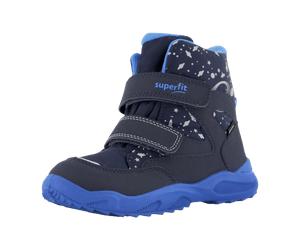 Superfit Baby Klettstiefel für Jungen, blau, Größe 21 EU