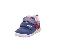 Superfit Baby - Mädchen Avrile Mini Lauflernschuhe, Blau Rosa 8000, 21 EU Schmal