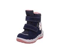 Superfit Baby - Mädchen Icebird Warm Gefütterte Gore-tex Schneestiefel, Blau Rosa 8010, 21 EU