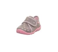 superfit Kinder Hausschuh SPOTTY Mädchen 18 Grau 1-009246-2100