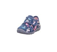 Superfit Baby Mädchen SPOTTY Hausschuhe, HELLBLAU/MEHRFARBIG 8140, 20 EU