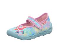 Superfit Hausschuhe Bubble 1-006271 Mädchen Türkis/Mehrfarbig 8420 Größe 27 EU