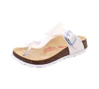 Superfit Mädchen Fussbettpantoffel Pantoffeln, Weiß 1020, 37 EU Weit