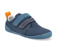 Superfit Barfuß Canvas Kindersneaker- Vento blau/orange 27