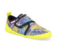 Superfit Barfuß Kinder-Hausschuhe - Venti blau-gelb 28