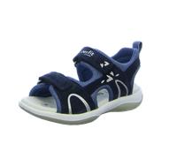 Superfit Sandalen Veloursleder/Textil Blau