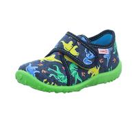 superfit Jungen Hausschuh SPOTTY 26 Blau/Mehrfarbig