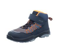 Superfit Jungen Jupiter Warm Gefütterte Gore-tex Sneaker, Blau Orange 8000, 40 EU Weit