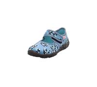 superfit Mädchen Hausschuh BONNY 23 Blau/Mehrfarbig