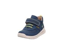 Superfit Breeze Baby - Jungen Lauflernschuh, Blau Gelb 8030, 22 EU