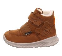 Superfit Breeze Baby Jungen leicht gefütterte Gore-Tex BRAUN/ORANGE 3000 Sneaker, 22 EU