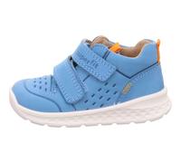 Superfit Baby Jungen Breeze Sneaker, HELLBLAU/ORANGE 8400