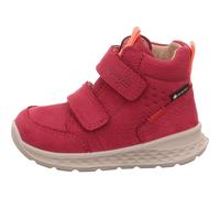 Winterboots SUPERFIT "BREEZE WMS: mittel", Kinder, Gr. 24, rot, Nubukleder, unifarben, sportlich, Schuhe, Babyschuh, Klettschuh mit GORE-Tex, Größenschablone zum Download (98578914-24) rot