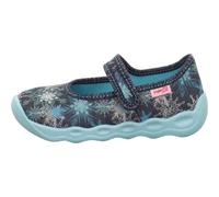 Superfit Hausschuh Textil BUBBLE für Kinder, blau, Gr. 26 EU