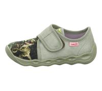 Superfit Junge-Hausschuh BUBBLE Dinosaurier Grün grün29