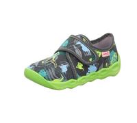 Superfit Bubble Jungen Hausschuh Textil grau