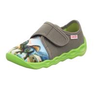 Superfit - Buben Hausschuh Bubble grauKlett Grau - Gr. - EU 27
