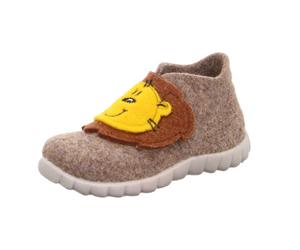 Superfit Buben Hausschuhe Kleinkinder hoch BEIGE 21
