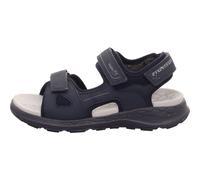 Superfit Jungen Criss Cross Sandale, Blau 8030, 36 EU Weit