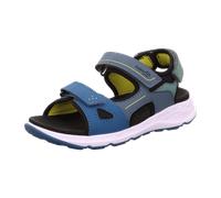 superfit Leder-Sandalen "Criss Cross" in Blau - Größe 40 | Kindersandalen