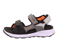 superfit Jungen Sandale CRISS CROSS 40 Grau/Orange