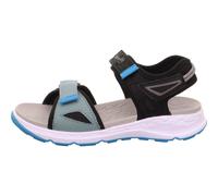 superfit Jungen Sandale CRISS CROSS 29 Hellgrün/Schwarz