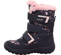 Superfit Mädchen - Schuhe CRYSTAL Boot, Modern, BLAU/ROSA 8020, 30
