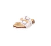 Superfit Jungen Fussbettpantoffel Pantoffeln, WEISS 5000, 26 EU