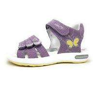 Superfit Mädchen Emily Sandale, Lila Gelb 8500, 25 EU