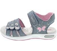 Superfit Mädchen Emily Sandale, Blau Rosa 8020, 27 EU
