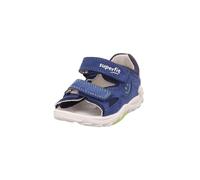 Superfit Sandalen Veloursleder Blau/Grün