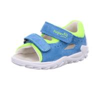 Superfit Jungen Flow Sandale, Hellblau Gelb 8410, 25 EU