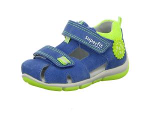 Superfit FREDDY,BLAU/GELB für Kinder, blau, Größe 23 EU
