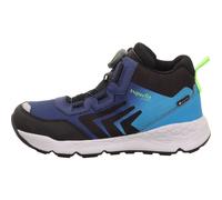 Superfit Mädchen und Jungen Schnürhalbschuhe Free Ride, Kinder Stiefeletten, Weite: M IV, Halbschuhe, schnürschuhe, Boots, BLAU/HELLGRÜN (010), 31 EU