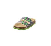 Superfit Fussbettpantoffel 1-800111 Hausschuh, BLAU/Mehrfarbig 8150, 34 EU