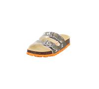 Superfit Fussbettpantoffel 1-800111 Hausschuh, GRÜN/ORANGE 7070, 41 EU