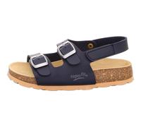 superfit Leder-Sandalen in Dunkelblau - 48% | Größe 28 | Kindersandalen