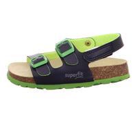 superfit Unisex Sandale FUSSBETTPANTOFFEL 36 Blau/Grün