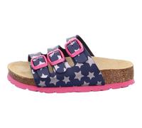 Superfit Kinderschuhe Hausschuhe Fussbettpantoffel Blau/Hellblau Größe 31