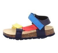 Superfit Fussbettpantoffel blau/mehrfarbig (8010) 29