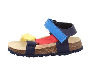 Superfit Fussbettpantoffel blau/mehrfarbig (8010) 29