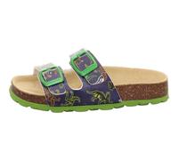 Superfit Fussbettpantoffel blau/mehrfarbig (8150) 24