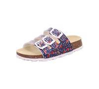 Superfit Fussbettpantoffel blau/rot (8050) 40