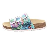 Superfit Mädchen FUSSBETTPANTOFFEL GRÜN/MEHRFARBIG 7530